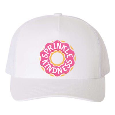 Sprinkle Kindness Donut Graphic Plus Size Shirt For Girl Boy Unisex Yupoong Adult 5-Panel Trucker Hat