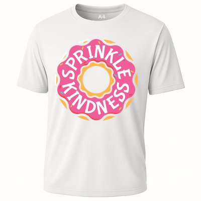 Sprinkle Kindness Donut Graphic Plus Size Shirt For Girl Boy Unisex Performance Shirt