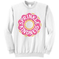 Sprinkle Kindness Donut Graphic Plus Size Shirt For Girl Boy Unisex Sweatshirt