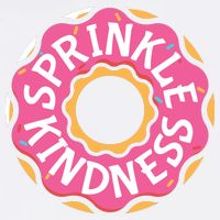 Sprinkle Kindness Donut Graphic Plus Size Shirt For Girl Boy Unisex T-Shirt