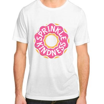 Sprinkle Kindness Donut Graphic Plus Size Shirt For Girl Boy Unisex Adult ChromaSoft Performance T-Shirt