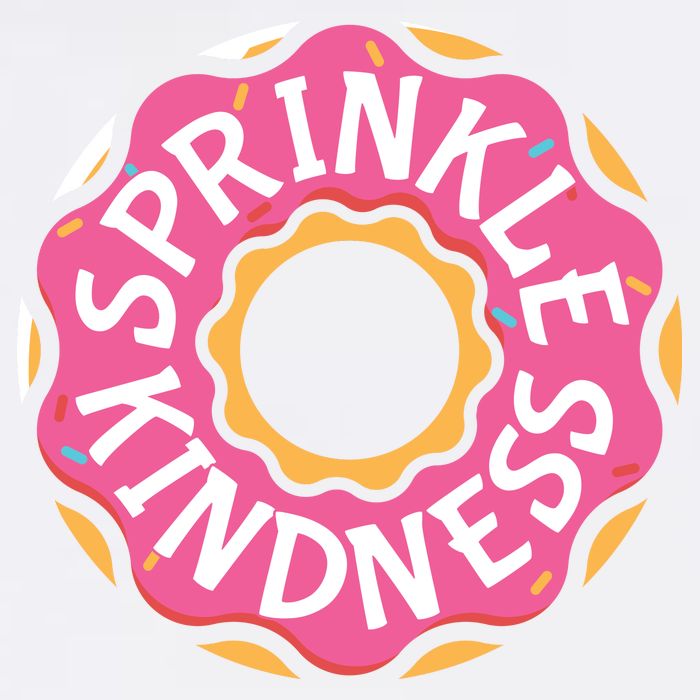 Sprinkle Kindness Donut Graphic Plus Size Shirt For Girl Boy Unisex Bucket Hat