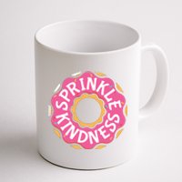 Sprinkle Kindness Donut Graphic Plus Size Shirt For Girl Boy Unisex Coffee Mug