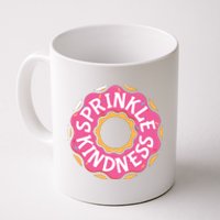 Sprinkle Kindness Donut Graphic Plus Size Shirt For Girl Boy Unisex Coffee Mug