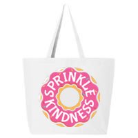 Sprinkle Kindness Donut Graphic Plus Size Shirt For Girl Boy Unisex 25L Jumbo Tote