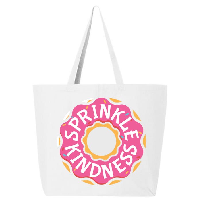 Sprinkle Kindness Donut Graphic Plus Size Shirt For Girl Boy Unisex 25L Jumbo Tote