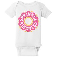 Sprinkle Kindness Donut Graphic Plus Size Shirt For Girl Boy Unisex Baby Bodysuit