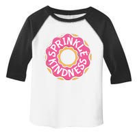 Sprinkle Kindness Donut Graphic Plus Size Shirt For Girl Boy Unisex Toddler Fine Jersey T-Shirt