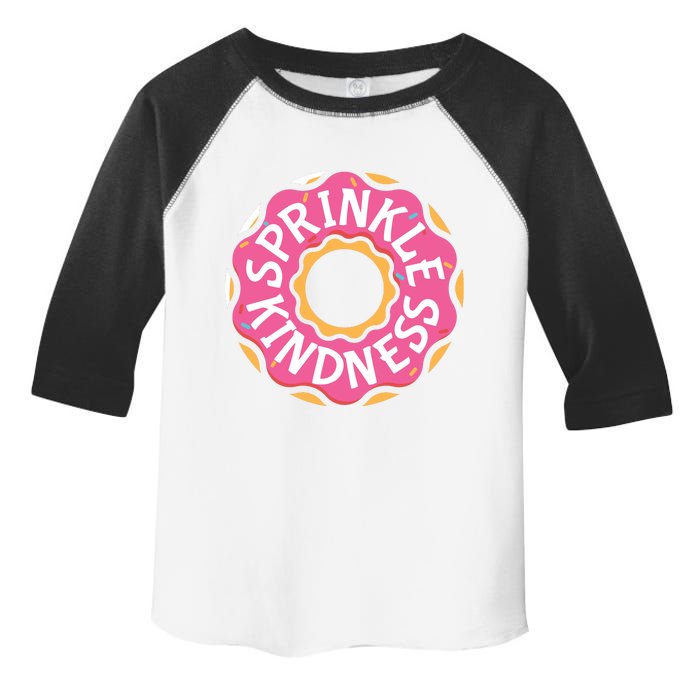 Sprinkle Kindness Donut Graphic Plus Size Shirt For Girl Boy Unisex Toddler Fine Jersey T-Shirt