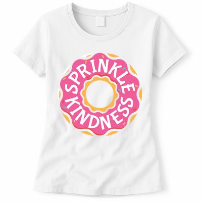 Sprinkle Kindness Donut Graphic Plus Size Shirt For Girl Boy Unisex Womens T-Shirt