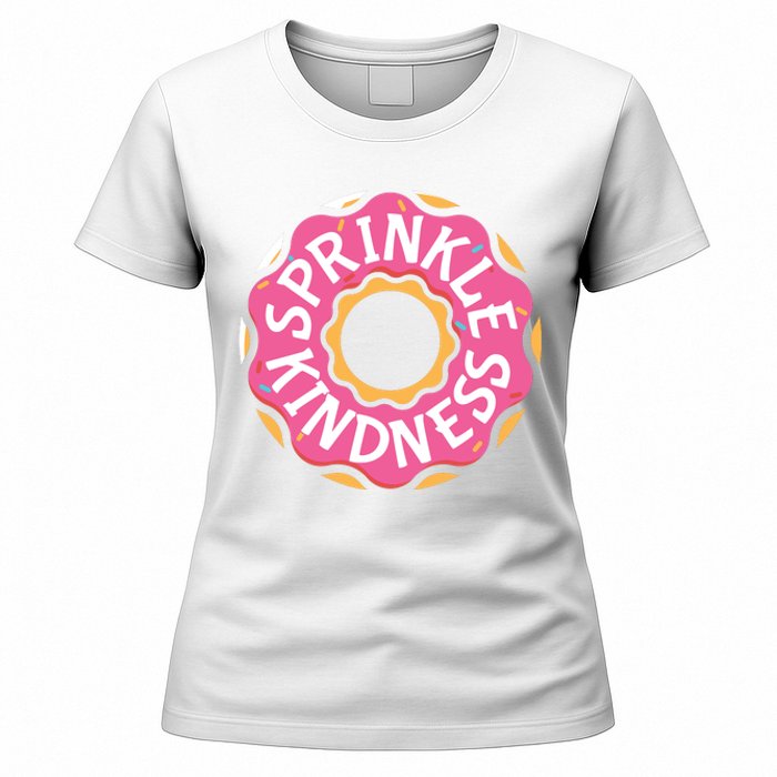 Sprinkle Kindness Donut Graphic Plus Size Shirt For Girl Boy Unisex Women's T-Shirt