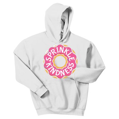 Sprinkle Kindness Donut Graphic Plus Size Shirt For Girl Boy Unisex Kids Hoodie