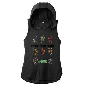 Snakes Kids Educational Serpent Zookeeper Reptile Lover Ladies PosiCharge Tri-Blend Wicking Draft Hoodie Tank