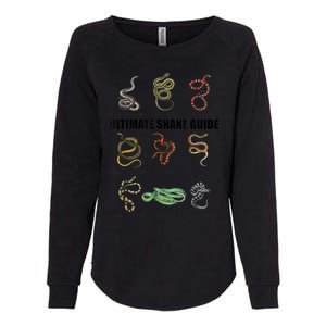 Snakes Kids Educational Serpent Zookeeper Reptile Lover Womens California Wash Sweatshirt