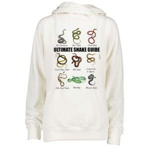 Snakes Kids Educational Serpent Zookeeper Reptile Lover Womens Funnel Neck Pullover Hood