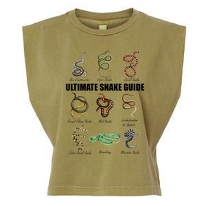 Snakes Kids Educational Serpent Zookeeper Reptile Lover Garment-Dyed Women's Muscle Tee