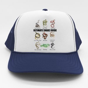 Snakes Kids Educational Serpent Zookeeper Reptile Lover Trucker Hat