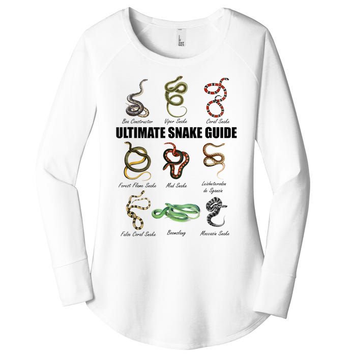 Snakes Kids Educational Serpent Zookeeper Reptile Lover Women's Perfect Tri Tunic Long Sleeve Shirt