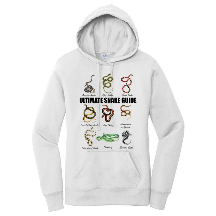 Snakes Kids Educational Serpent Zookeeper Reptile Lover Women's Pullover Hoodie