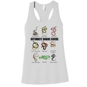 Snakes Kids Educational Serpent Zookeeper Reptile Lover Women's Racerback Tank