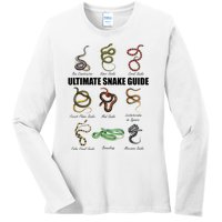 Snakes Kids Educational Serpent Zookeeper Reptile Lover Ladies Long Sleeve Shirt