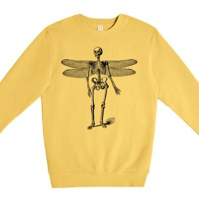 Skeleton Fairy Grunge Premium Crewneck Sweatshirt