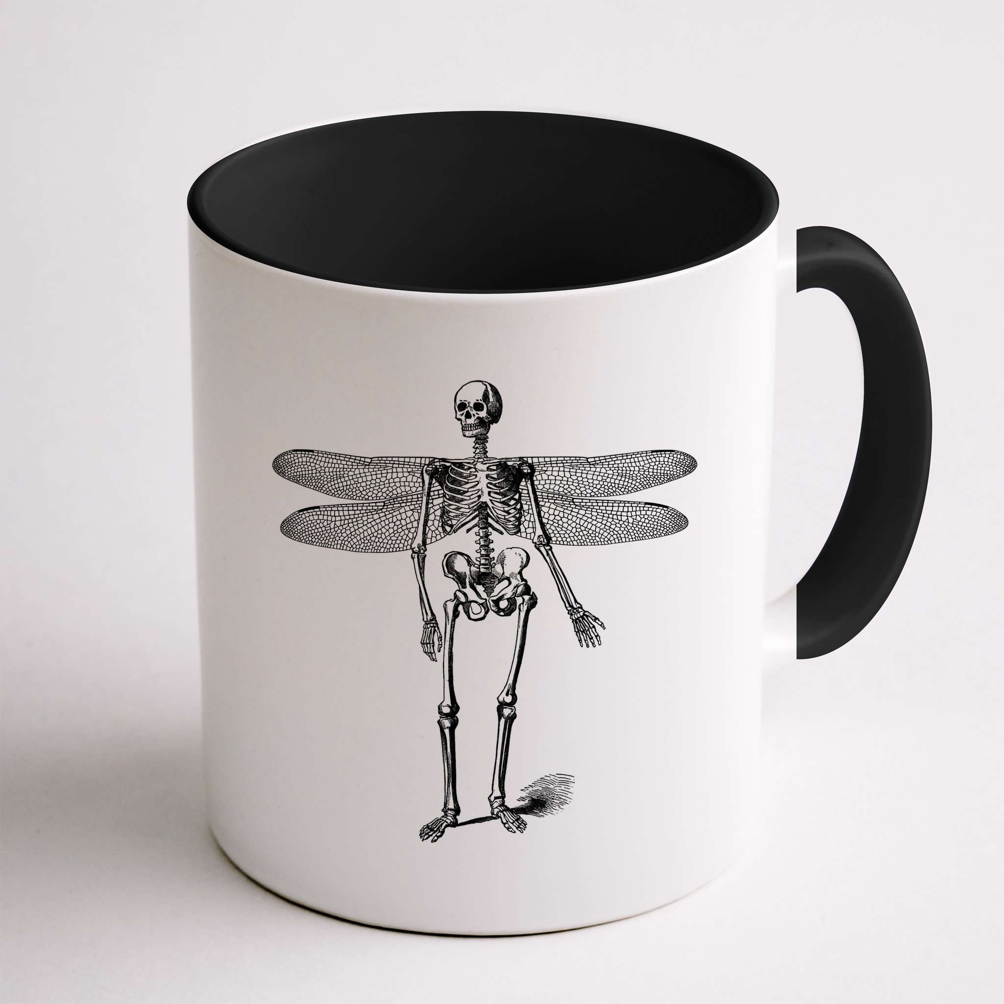 Skeleton Fairy Grunge Mug