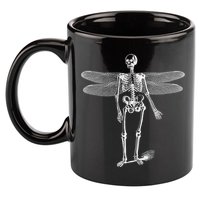 Skeleton Fairy Grunge 11oz C Handle Ceramic Mug