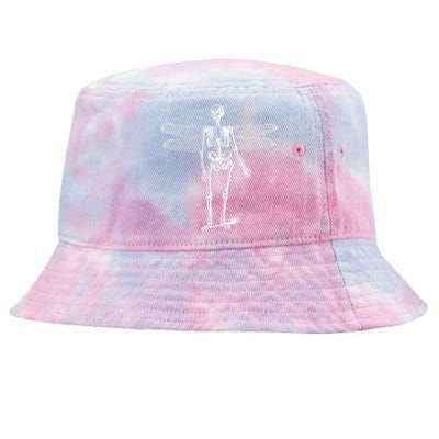 Skeleton Fairy Grunge Tie-Dyed Bucket Hat