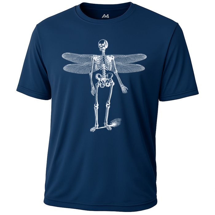 Skeleton Fairy Grunge Cooling Performance Crew T-Shirt