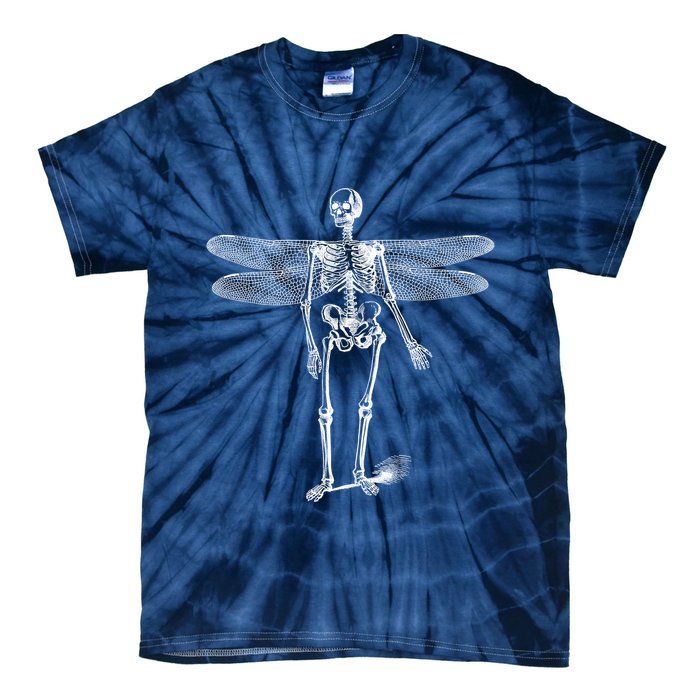 Skeleton Fairy Grunge Tie-Dye T-Shirt