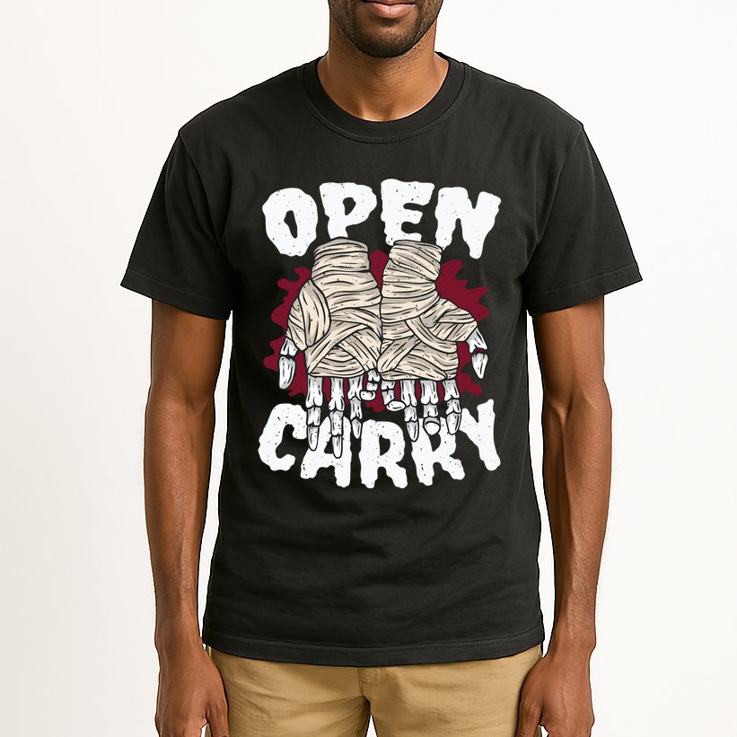 Skeleton Open Carry Boxing Tall T-Shirt