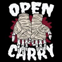 Skeleton Open Carry Boxing Drawstring Bag