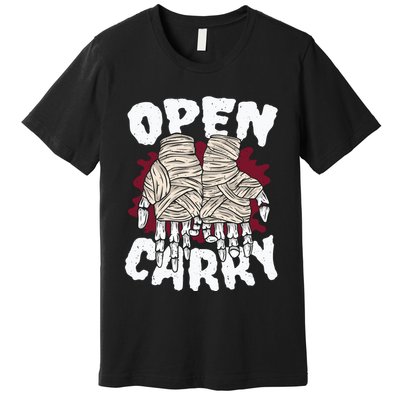 Skeleton Open Carry Boxing Premium T-Shirt