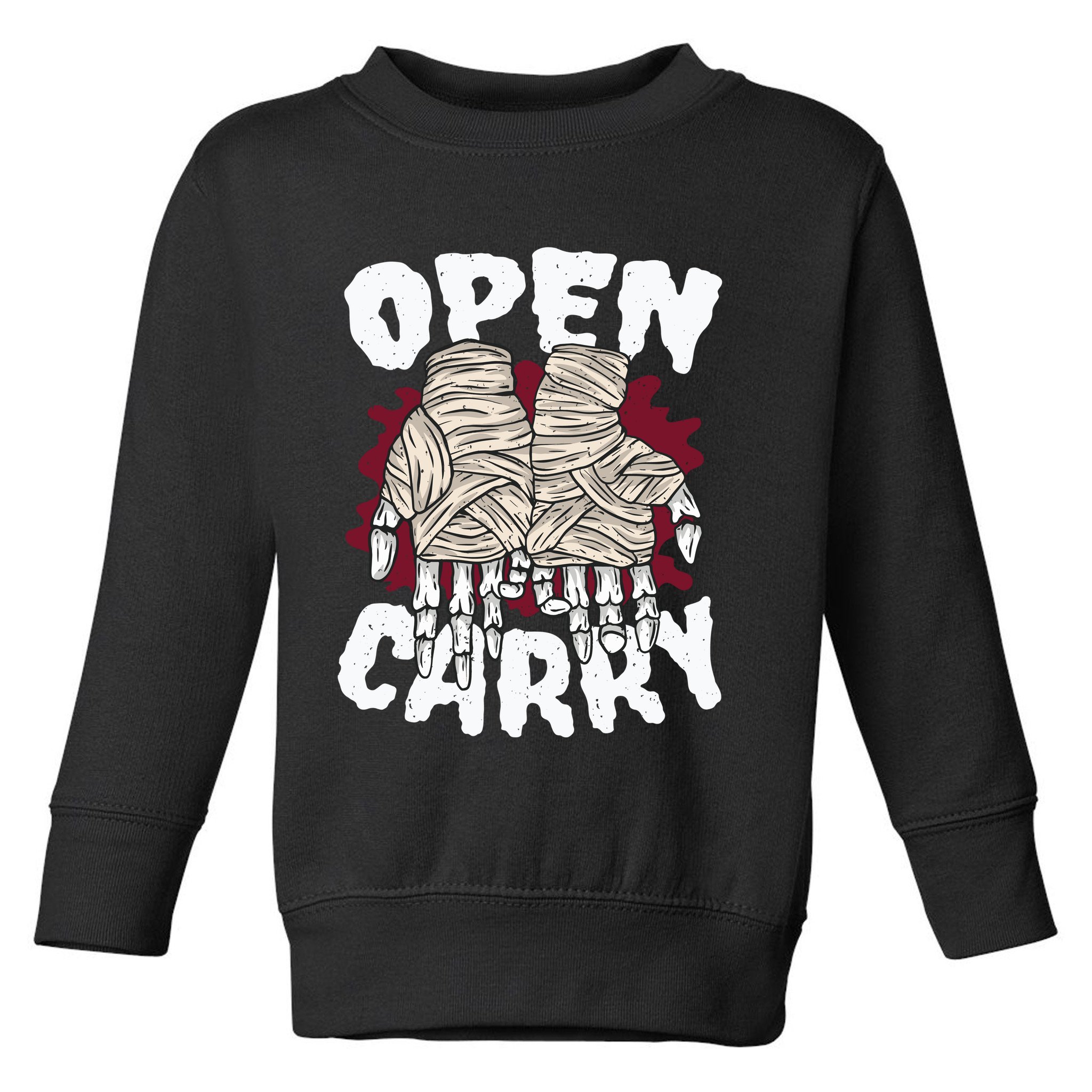 Skeleton Open Carry Boxing Toddler Sweatshirt