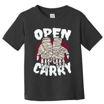 Skeleton Open Carry Boxing Toddler T-Shirt