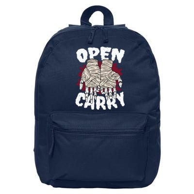 Skeleton Open Carry Boxing 16 in Basic Backpack