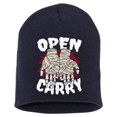 Skeleton Open Carry Boxing Short Acrylic Beanie