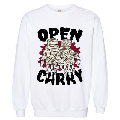 Skeleton Open Carry Boxing Garment-Dyed Sweatshirt