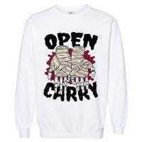Skeleton Open Carry Boxing Garment-Dyed Sweatshirt