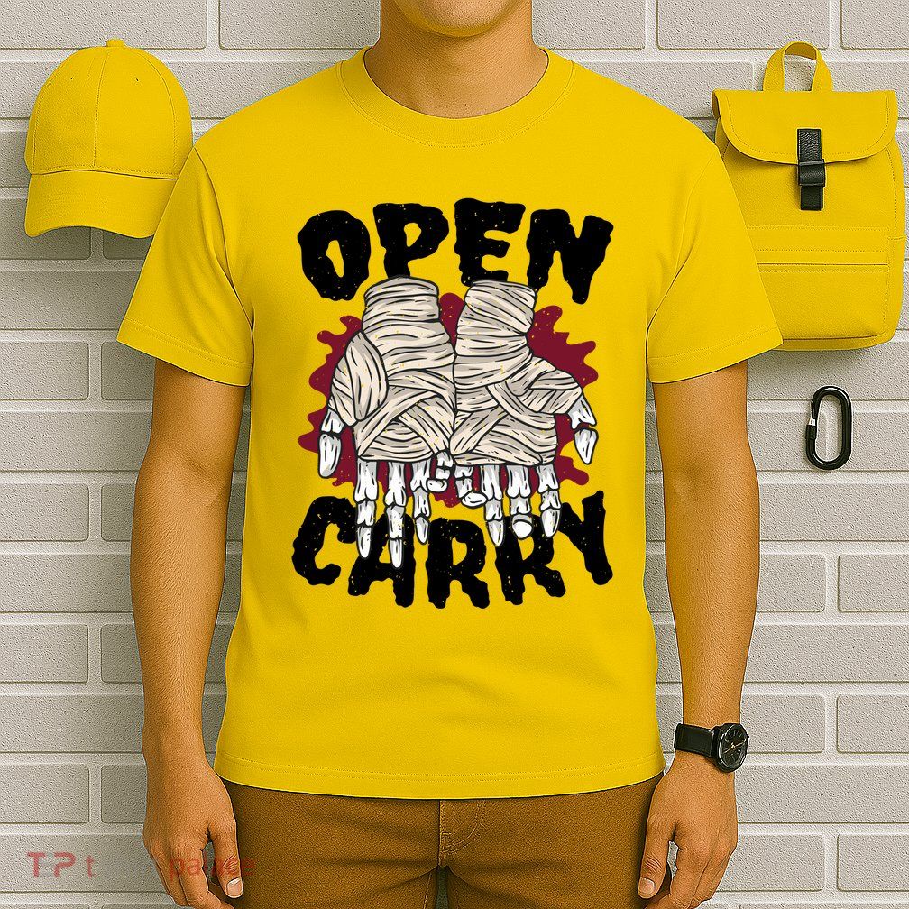 Skeleton Open Carry Boxing T-Shirt