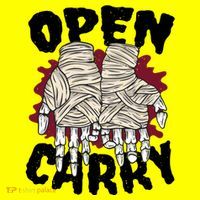 Skeleton Open Carry Boxing Button