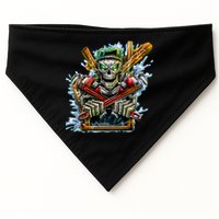Skeleton Plumber USA-Made Doggie Bandana
