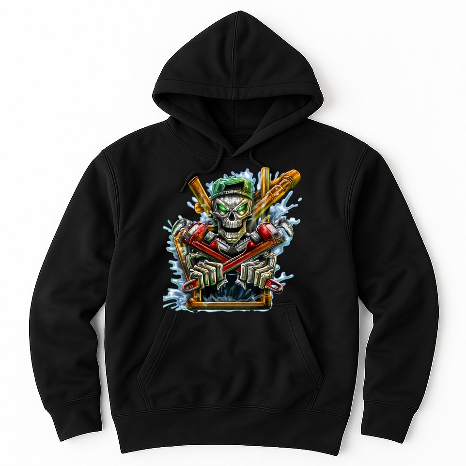 Skeleton Plumber Hoodie