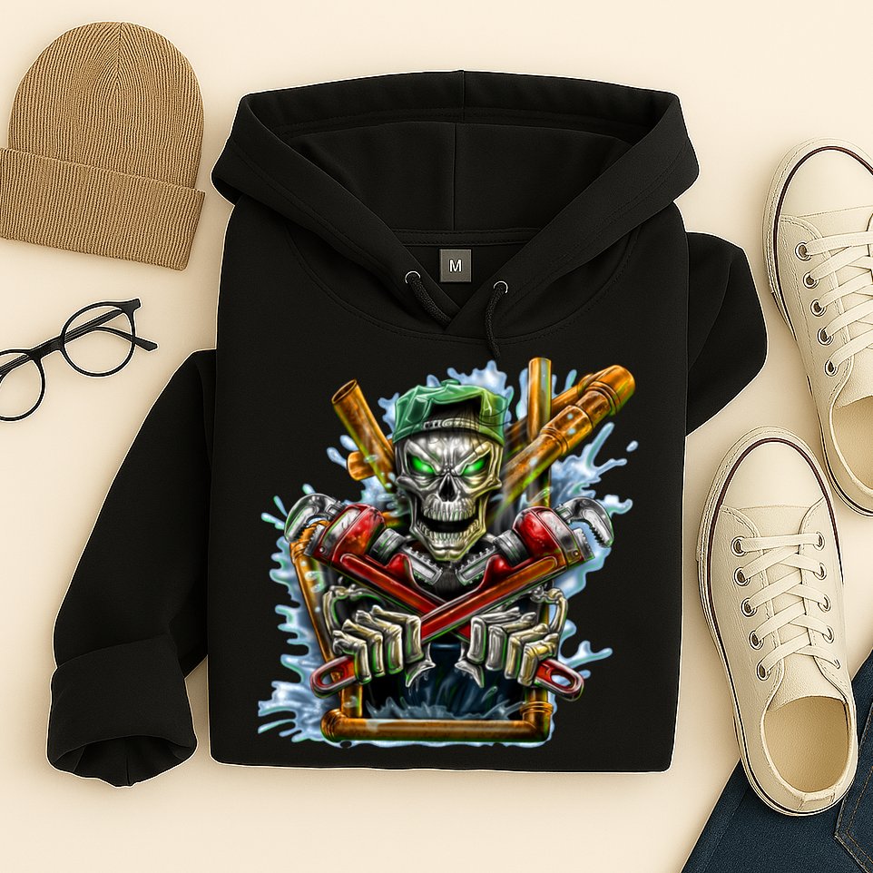 Skeleton Plumber Hoodie