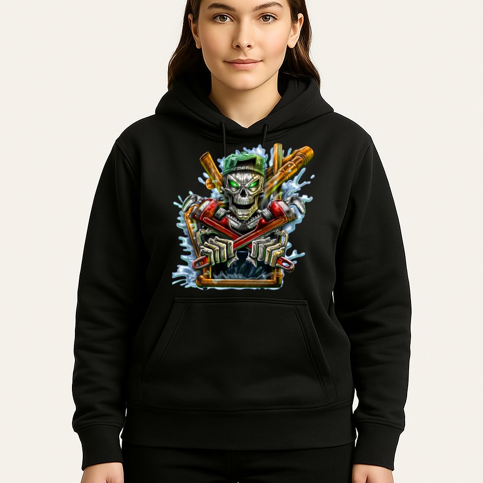 Skeleton Plumber Hoodie