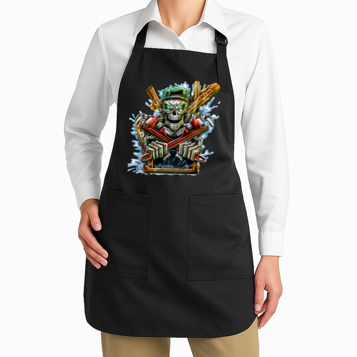 Skeleton Plumber Apron