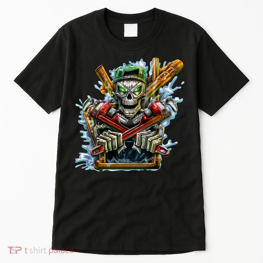 Skeleton Plumber Tall T-Shirt