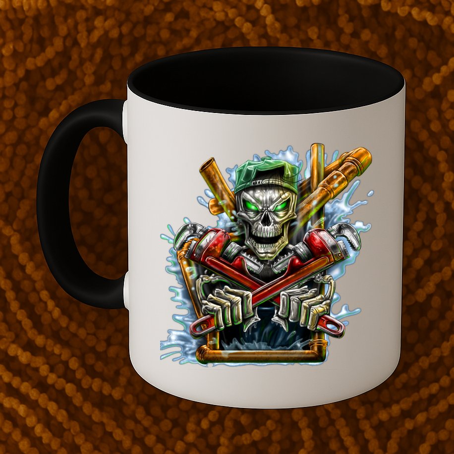 Skeleton Plumber Mug