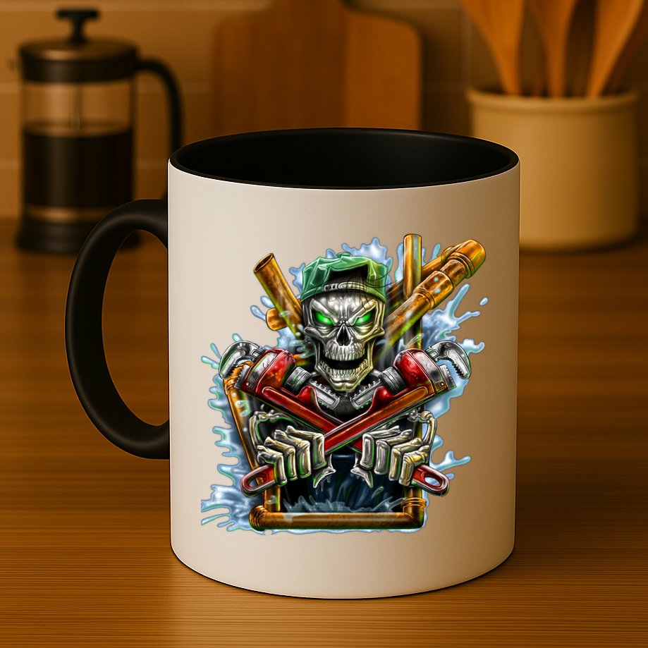 Skeleton Plumber Mug